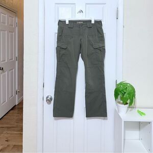 5.11 Tactical Men's Dark Green Cargo Pants Size 14